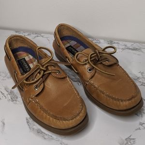 Sperry Leather Boat Shoes - Size 8